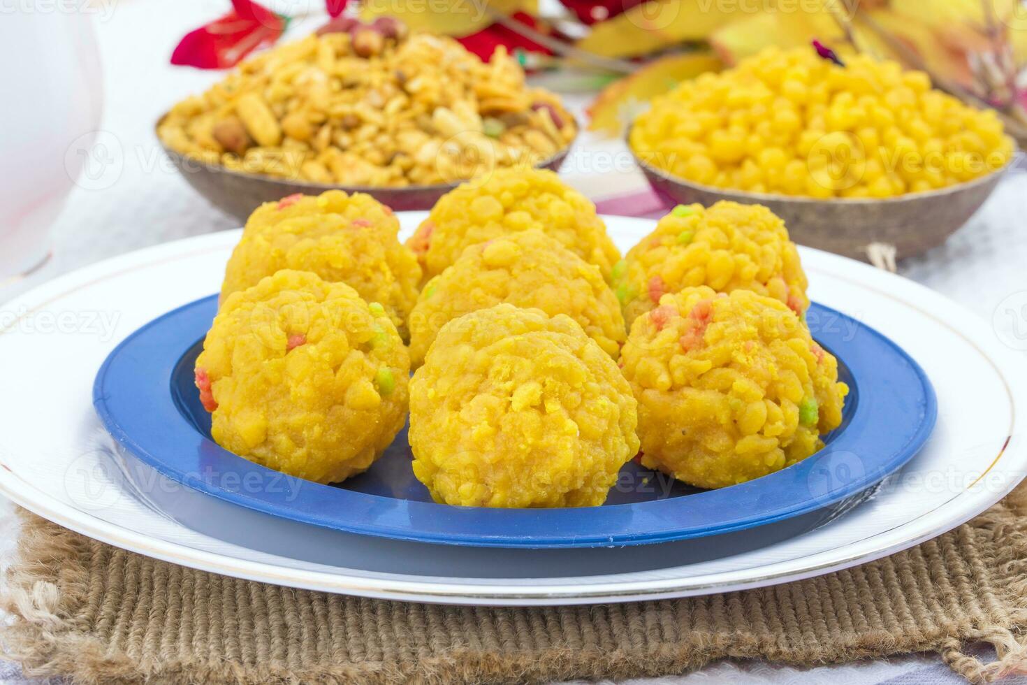 Indian Sweet Food Laddu photo