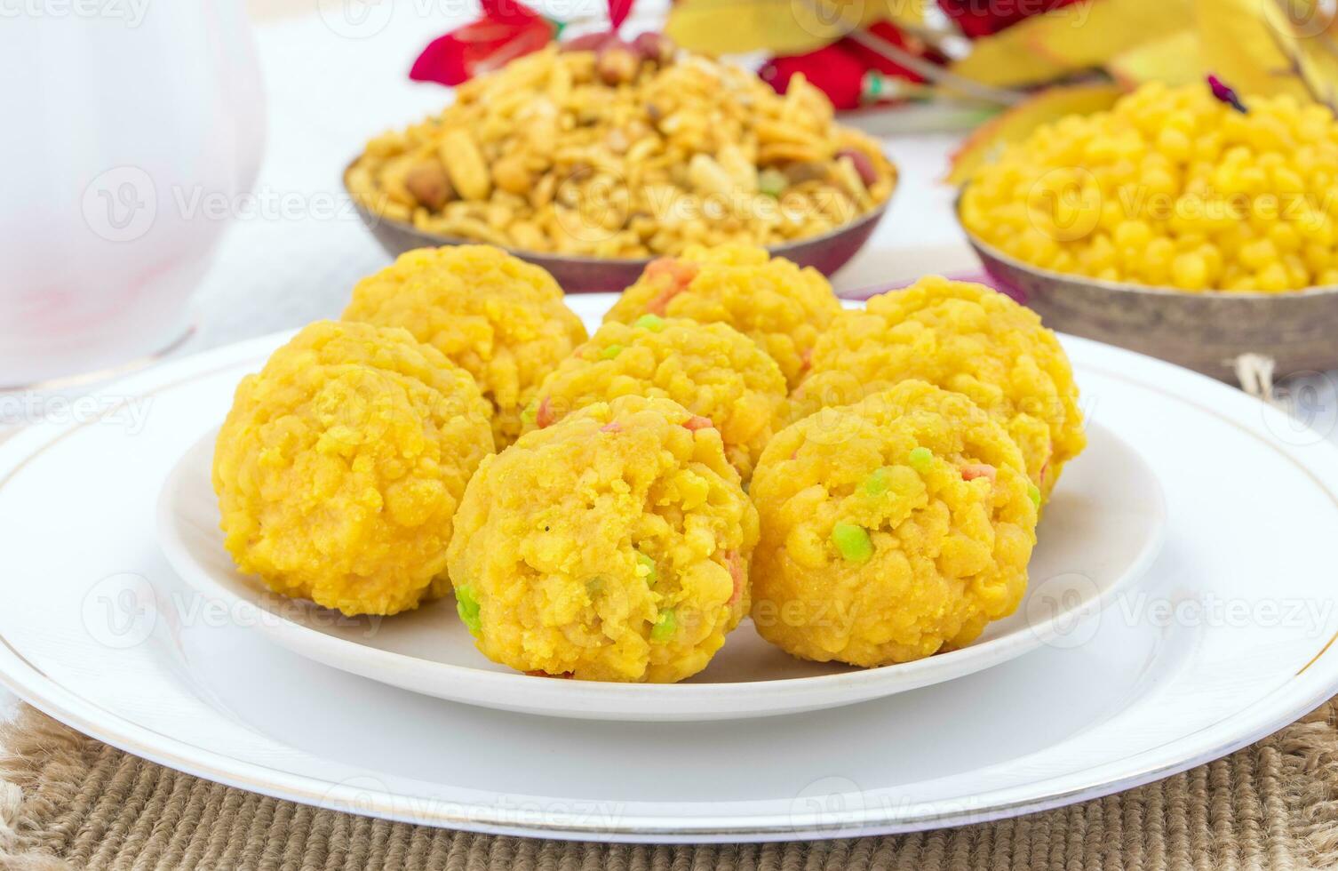 Indian Sweet Food Laddu photo