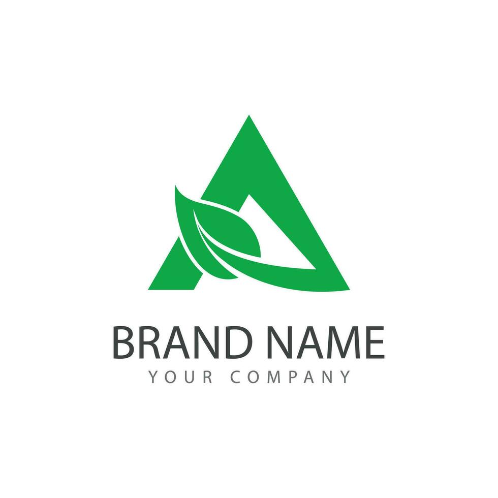 Leaf logo vector template element symbol design
