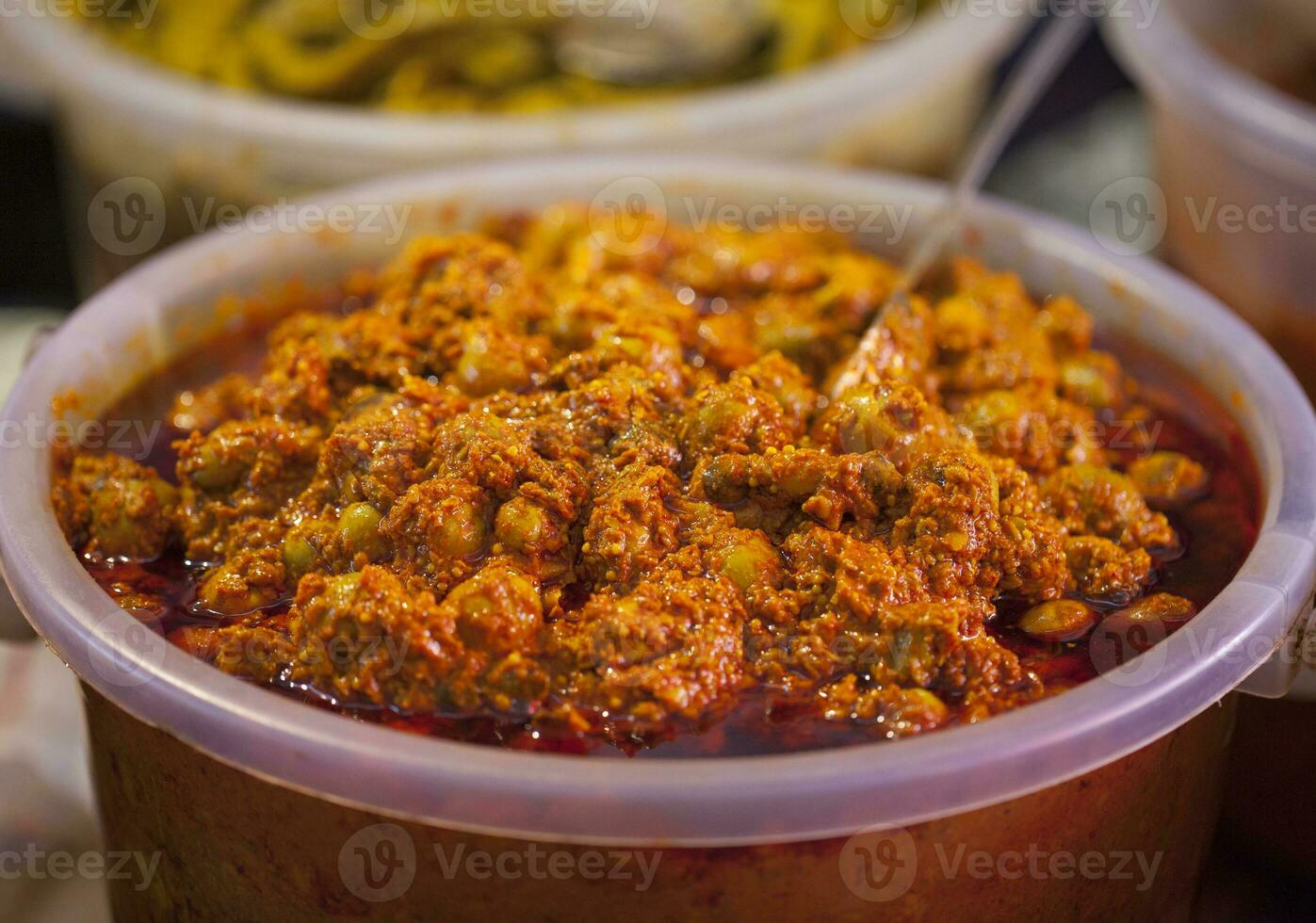 Close up of Indian Popular Pickle Kerla ka Achar photo