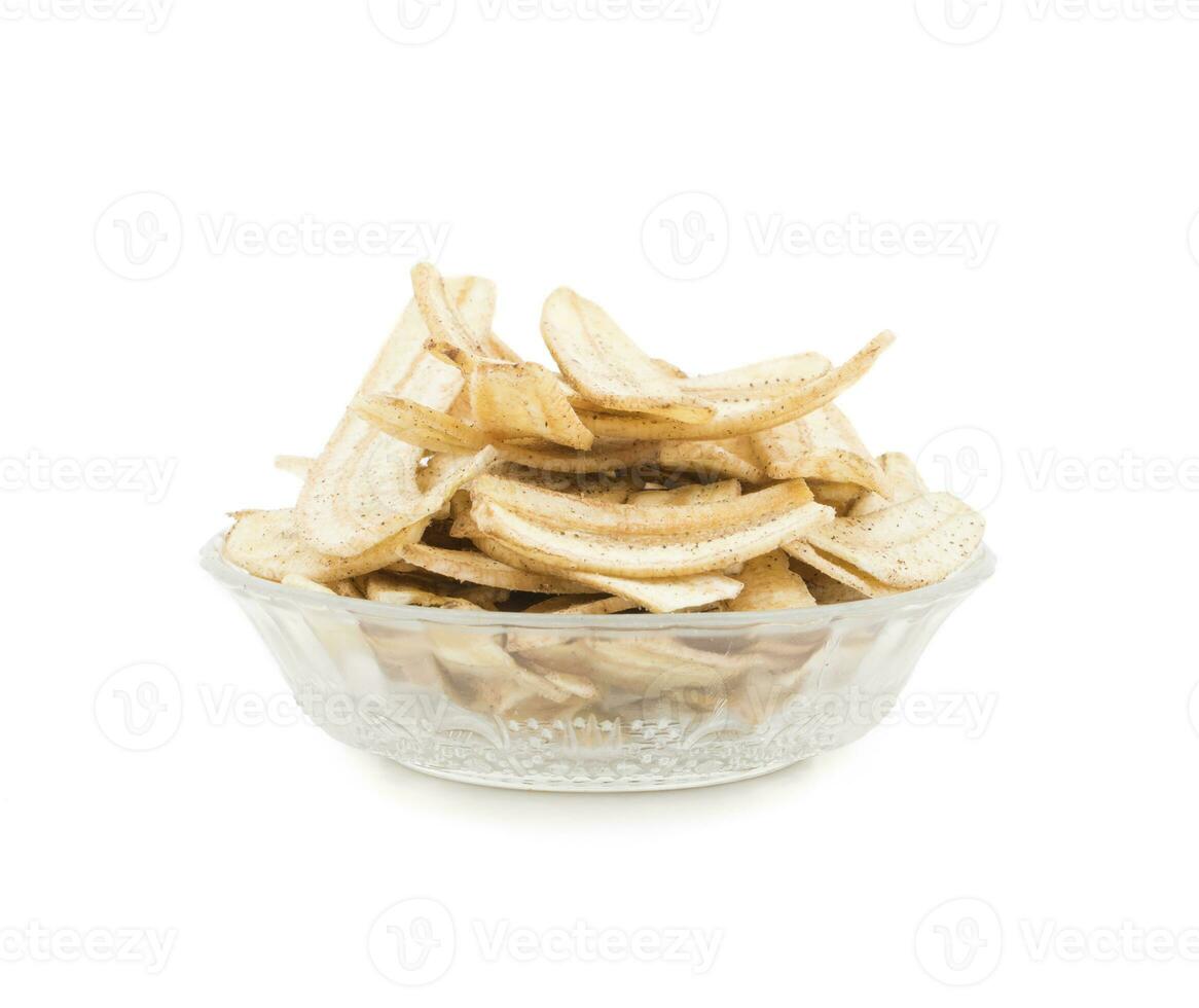 Banana Chips Popular Deep Fried Tea Time Snack photo