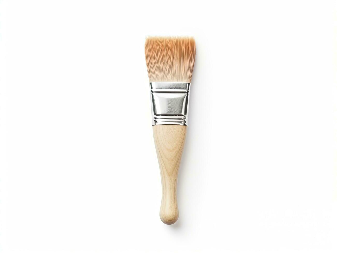 AI generated Paintbrush isolated white background. AI Generated photo