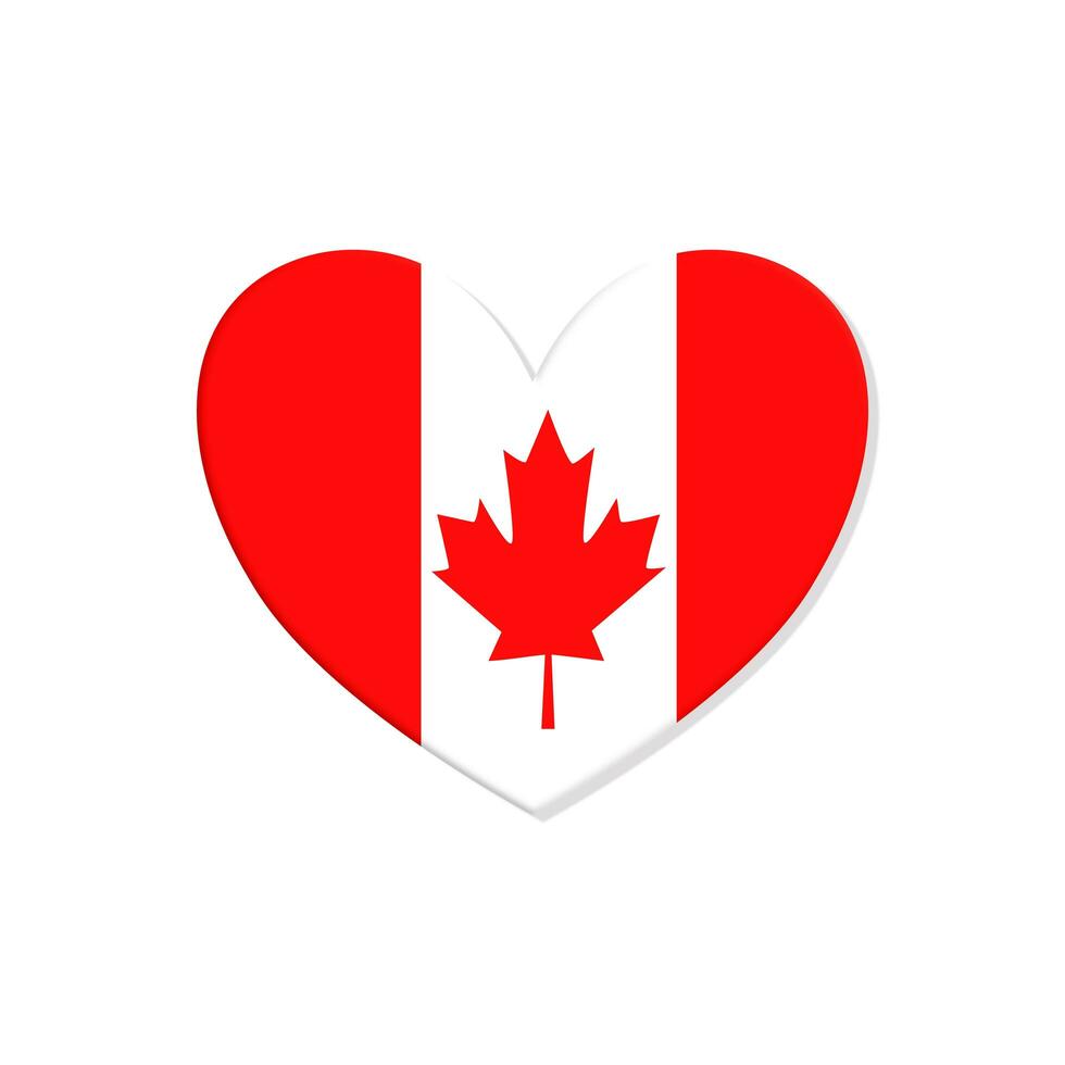 Canada vector design of love symbols. photo