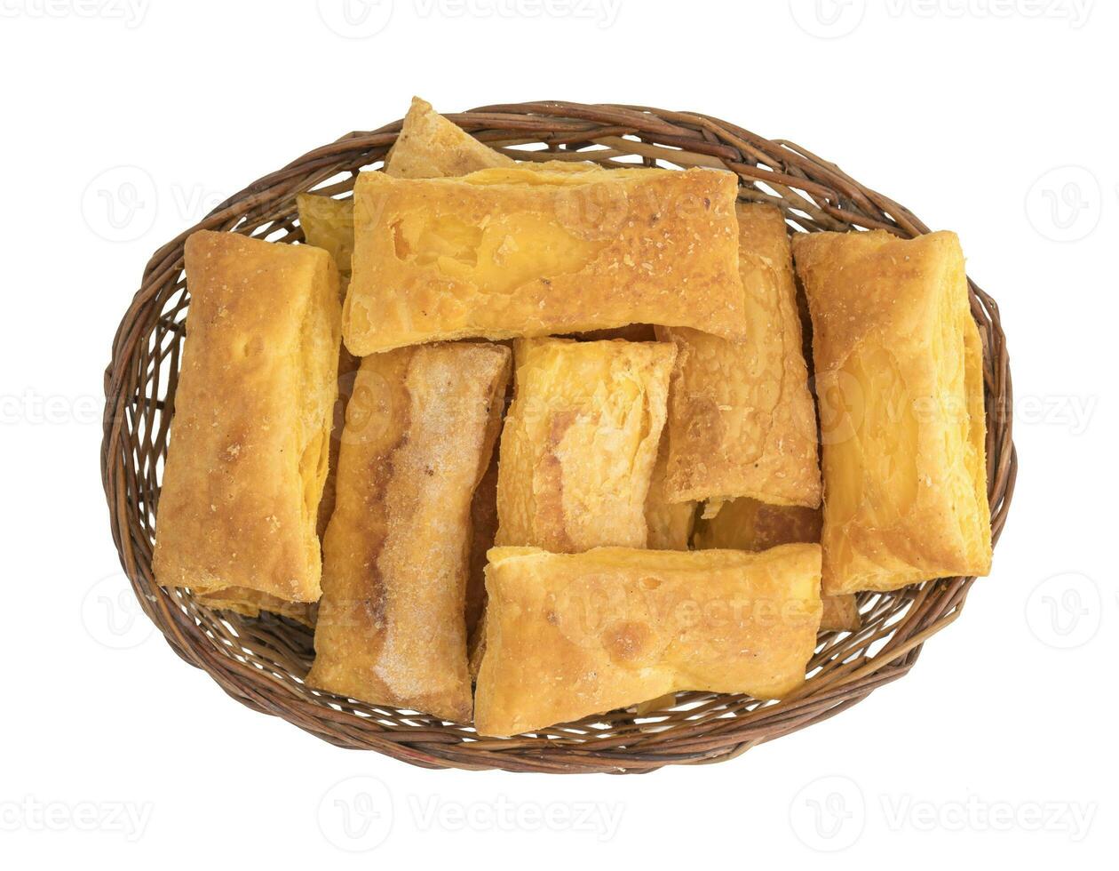 Crunchy Puff Khari Snack Bakery Food photo