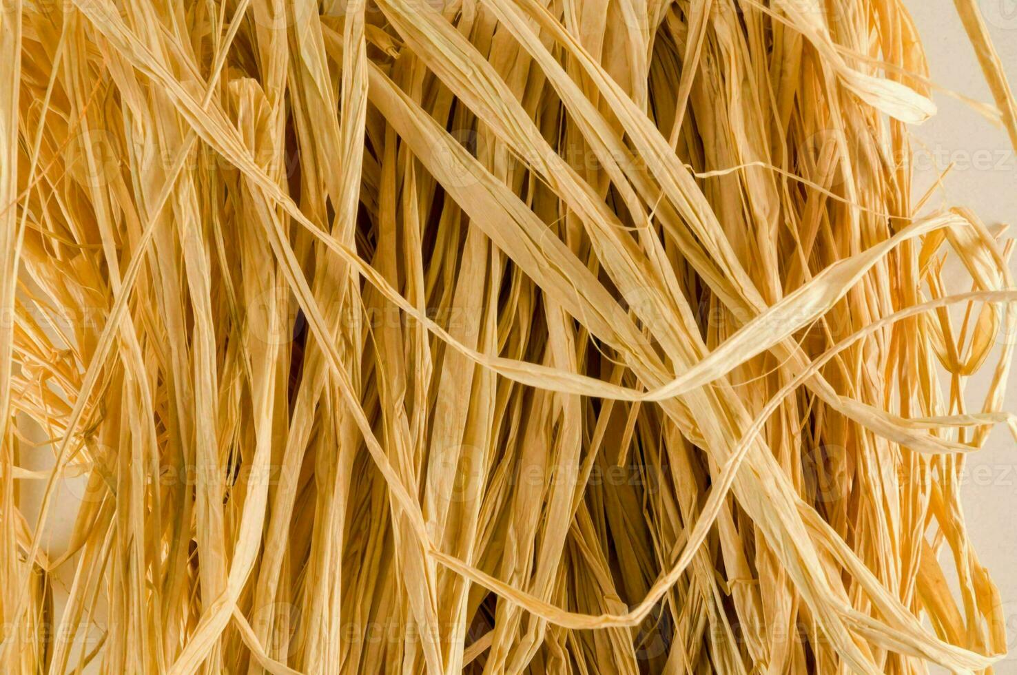 a pile of straw photo