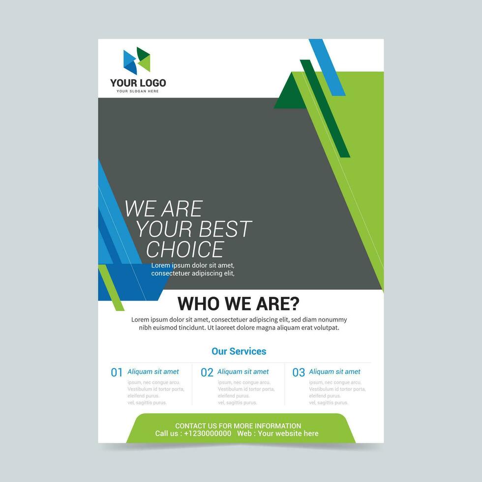 Corporate business flyer templates design vector