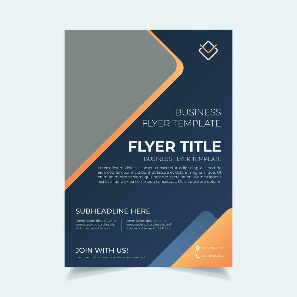 Corporate business flyer templates design vector