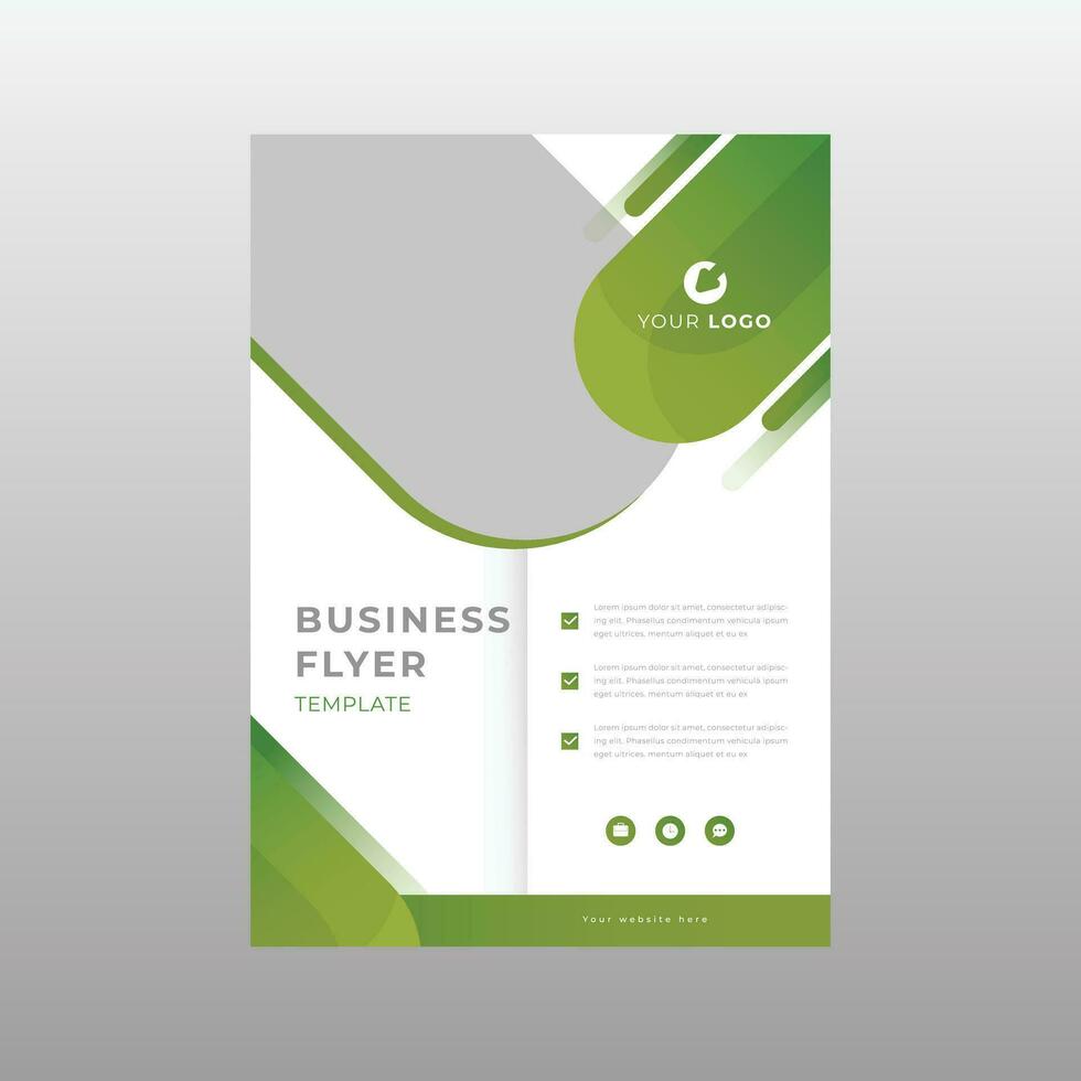 Corporate business flyer templates design vector