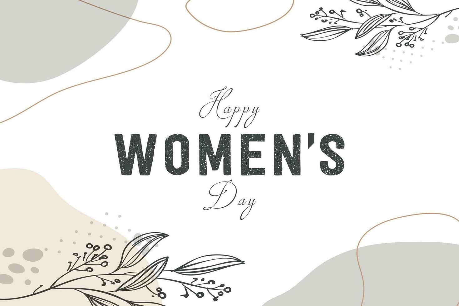 International Women's Day vector