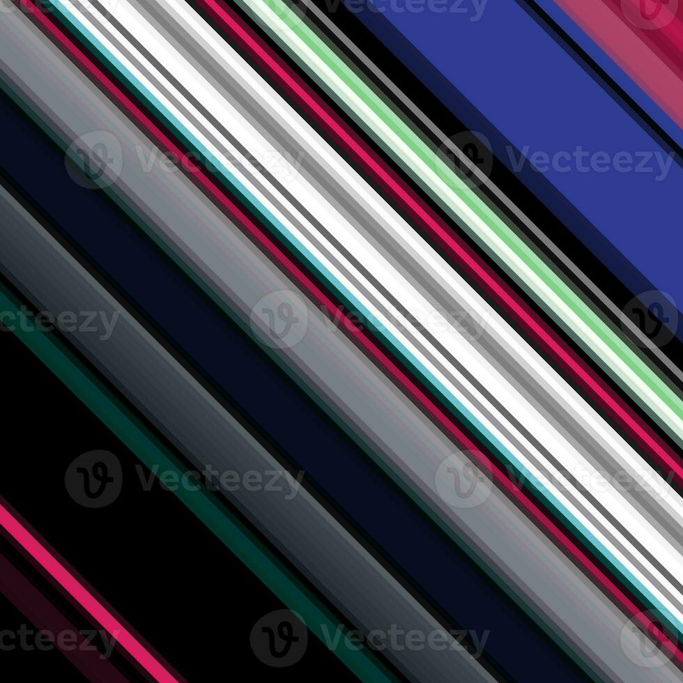 Colorful stripe abstract background. Motion effect. Colored fiber texture backdrop and banner. Multi color gradient pattern and textured wallpaper. photo