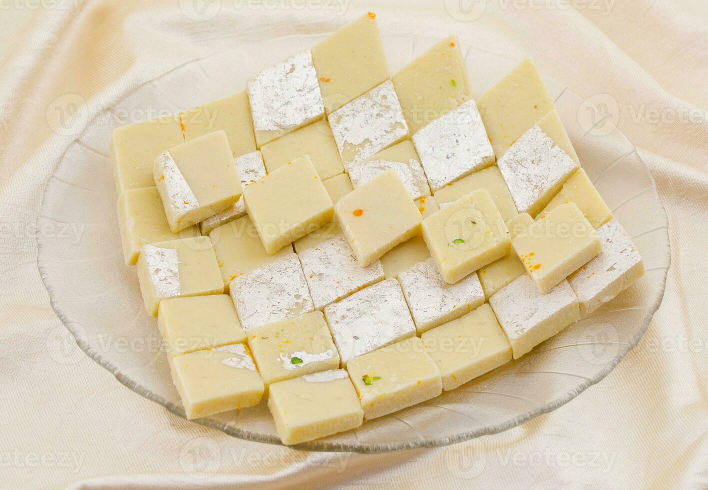 Indian Special Sweet Food Kaju Katli photo