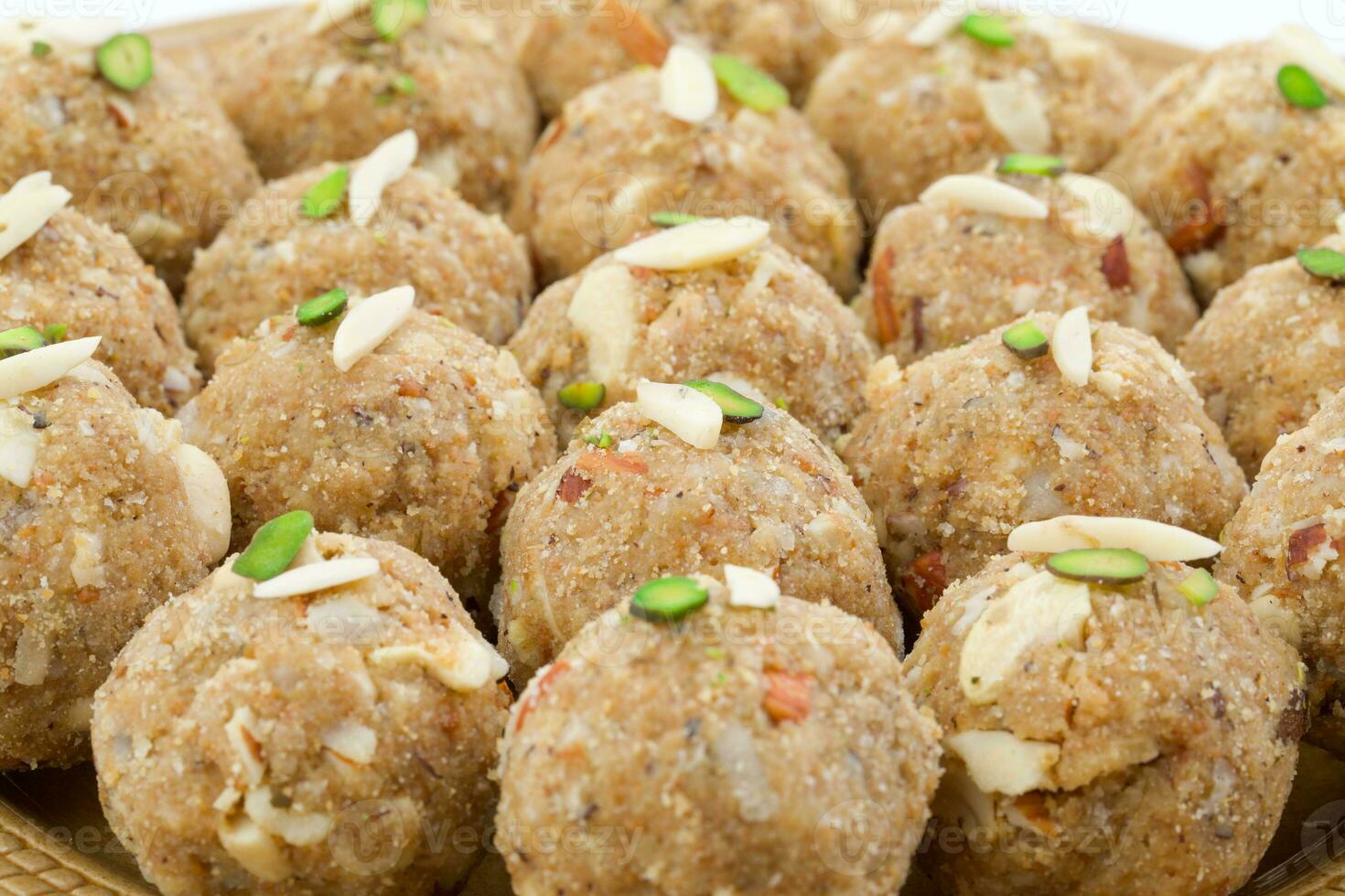 Indian Traditional Sweet Food Urad Dal Laddu photo