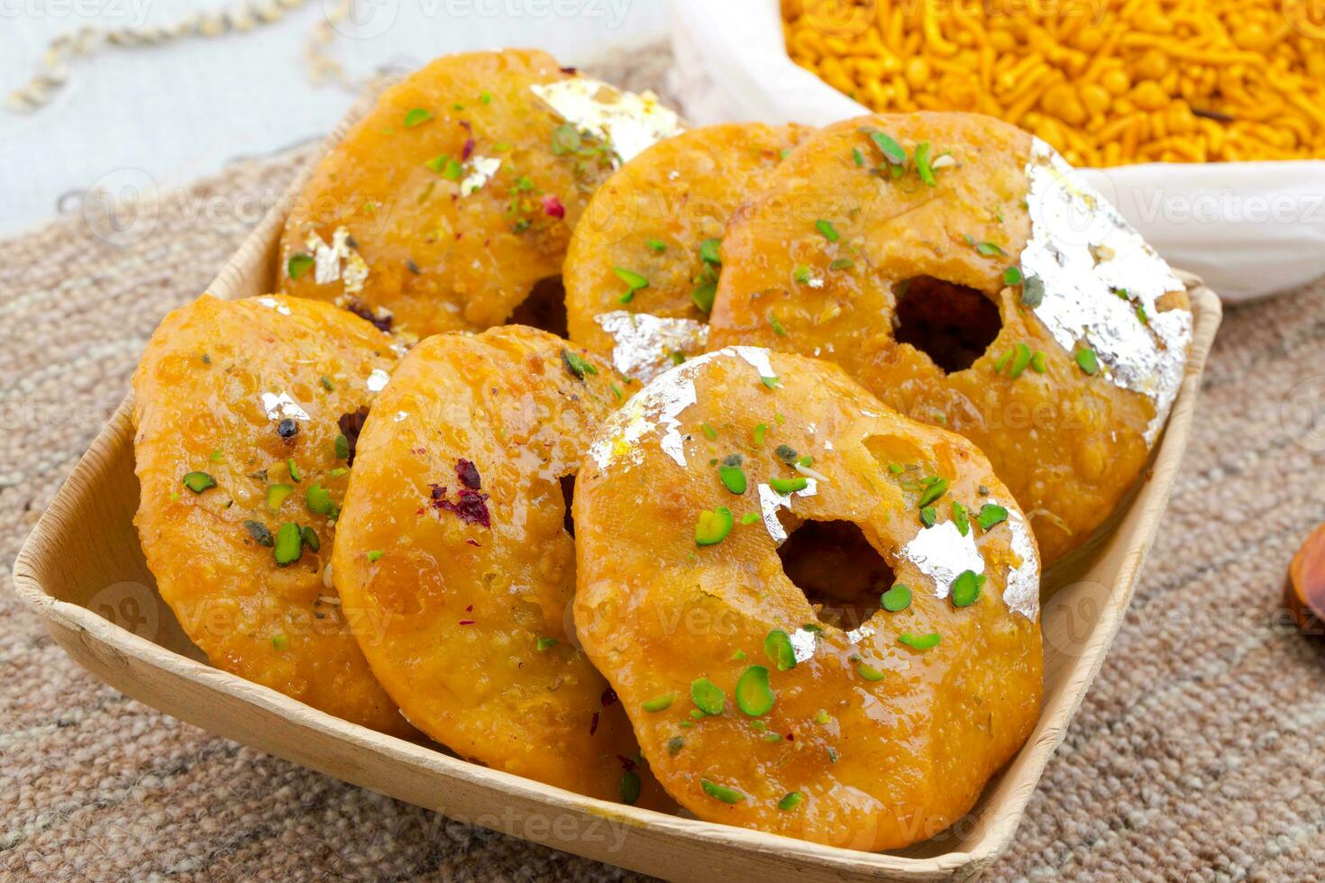 Indian Traditional Sweet Kachori photo
