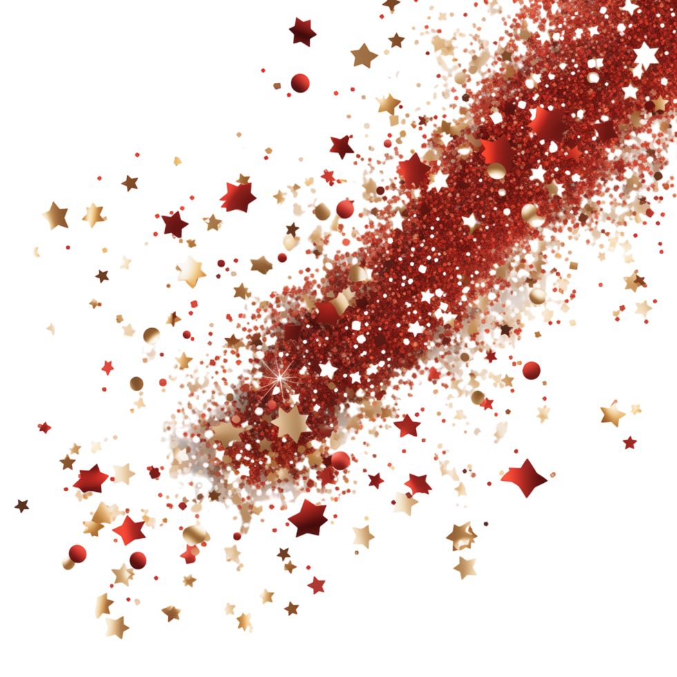 festive sparkle isolated on transparent background png