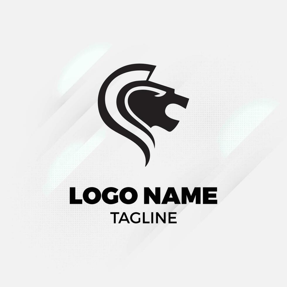 Wild Life Logo lion animals vector smart object editable eps