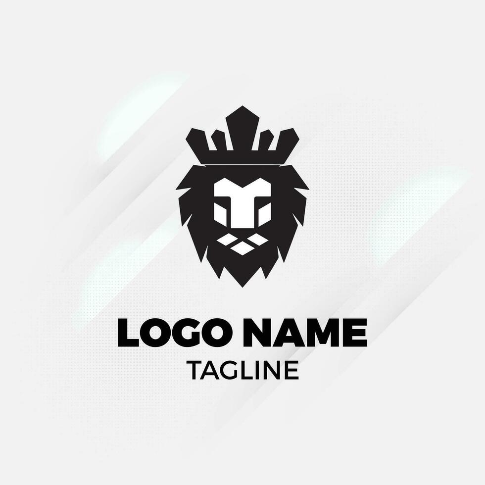 Wild Life Logo lion animals vector smart object editable eps