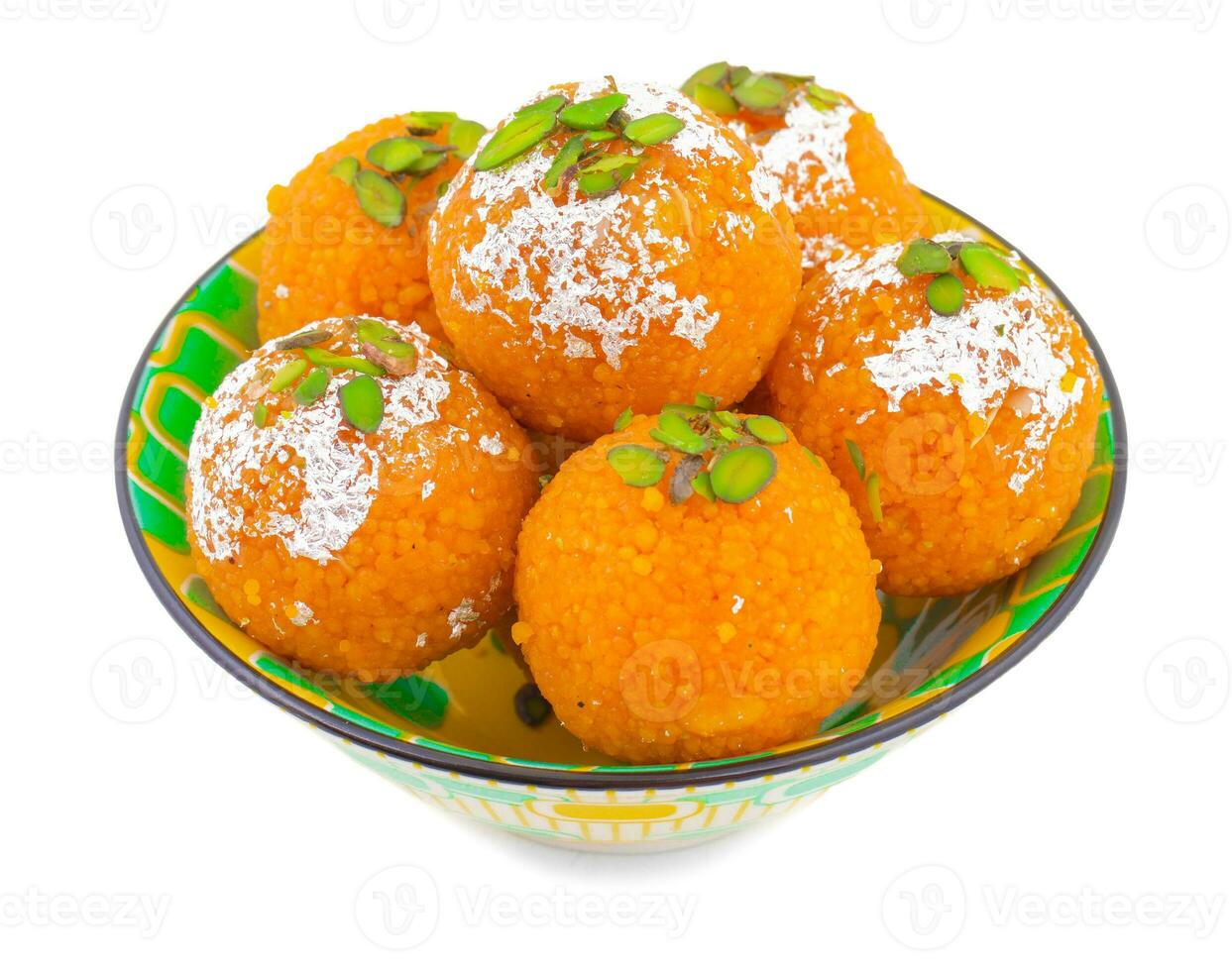 Indian Sweet Motichoor laddu photo