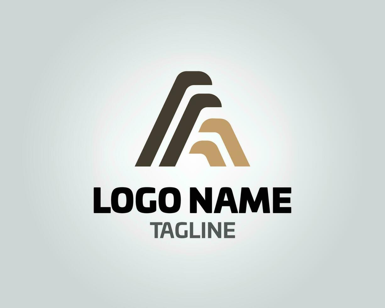 Initial letter A logo vector design template abstract alphabet A logo vector Logo with the initials A Letter A logo icon design template elements.simple and clean initial A logo