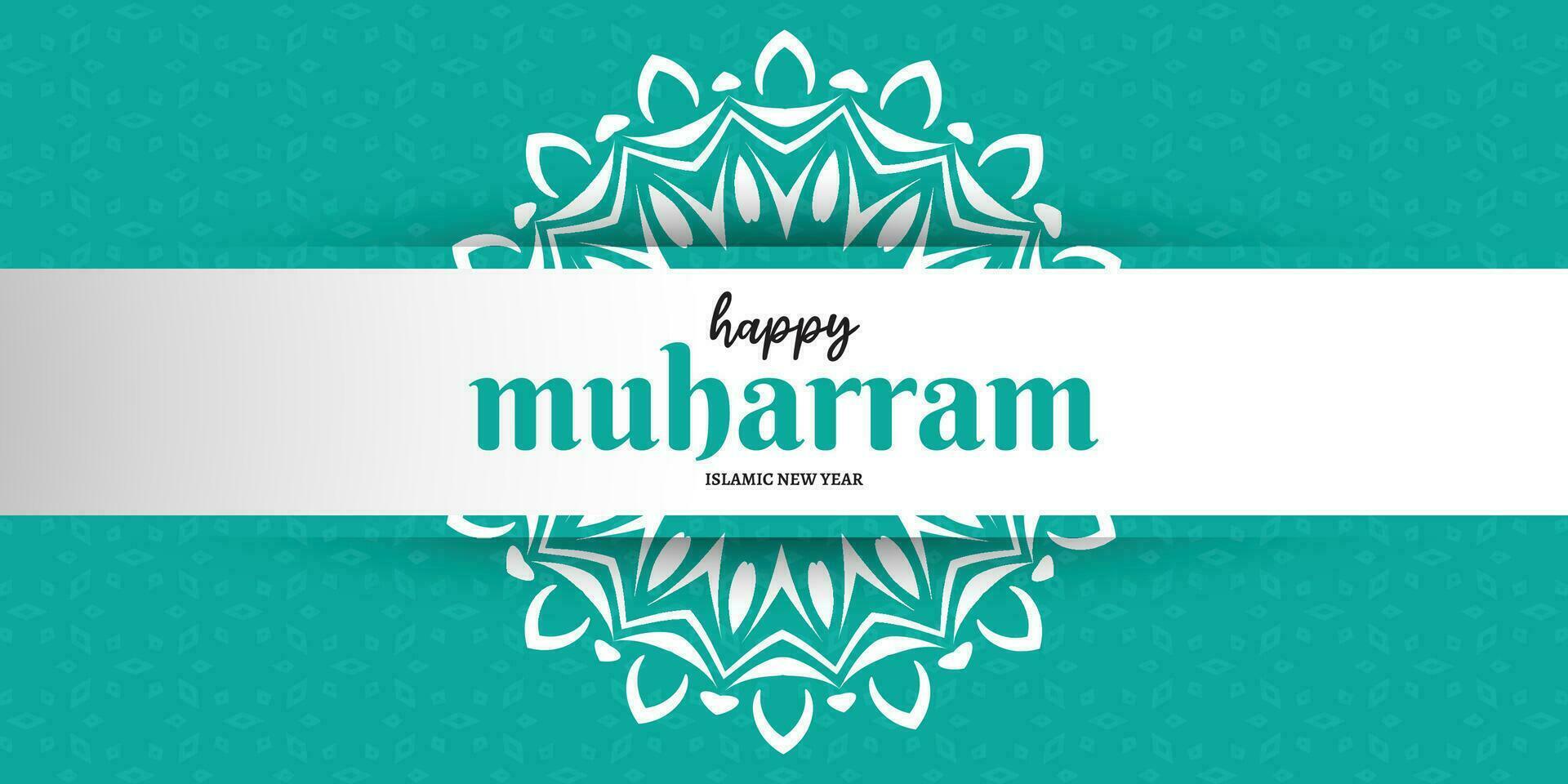 Muharram mubarak holy month hijri islamic new year Hijri 1444 friday july 29 Hijri derived from Hijra meaning migration starting point of Islamic calendar is migration of Prophet Muhammad from Mecca vector