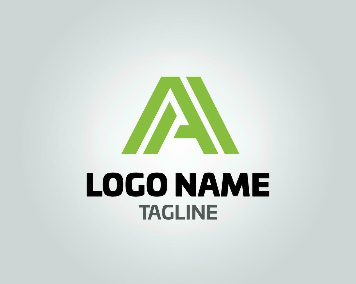 Initial letter A logo vector design template abstract alphabet A logo vector Logo with the initials A Letter A logo icon design template elements.simple and clean initial A logo