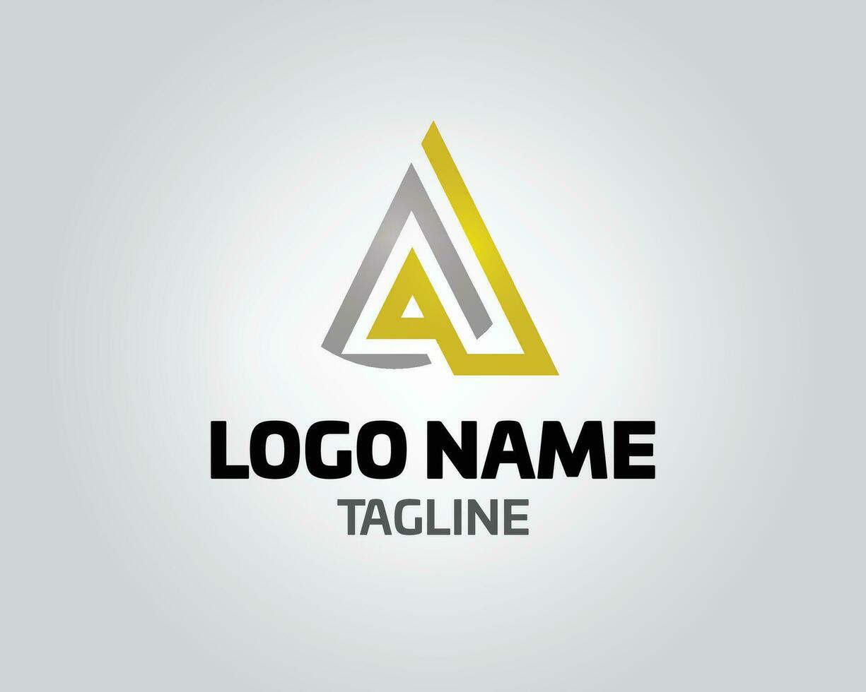 Initial letter A logo vector design template abstract alphabet A logo vector Logo with the initials A Letter A logo icon design template elements.simple and clean initial A logo