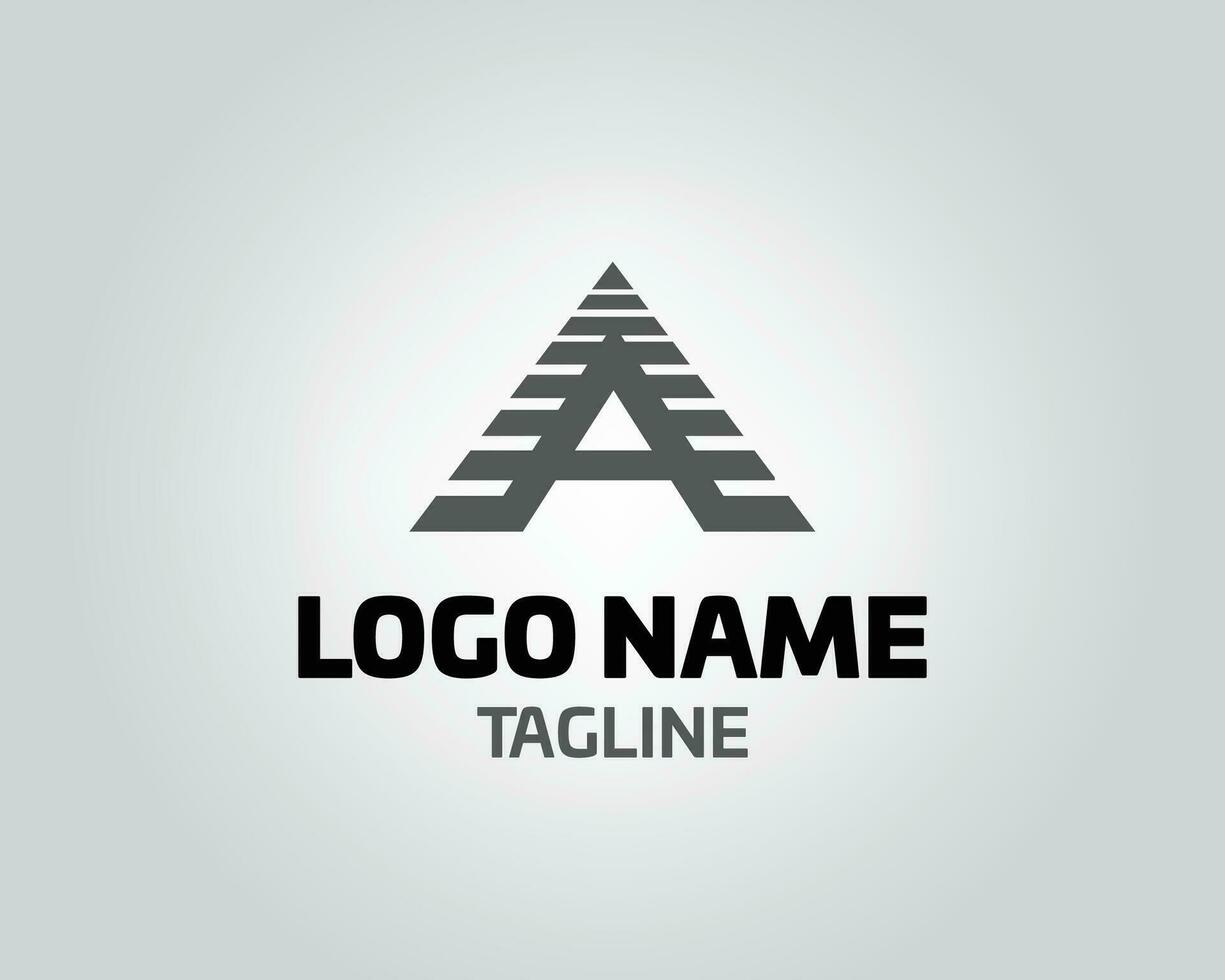 inicial letra un logo vector diseño modelo resumen alfabeto un logo vector logo con el iniciales un letra un logo icono diseño modelo elementos.simple y limpiar inicial un logo