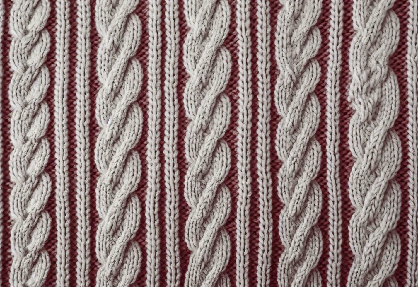 AI generated Knitted sweater texture, background with copy space. AI Generated photo