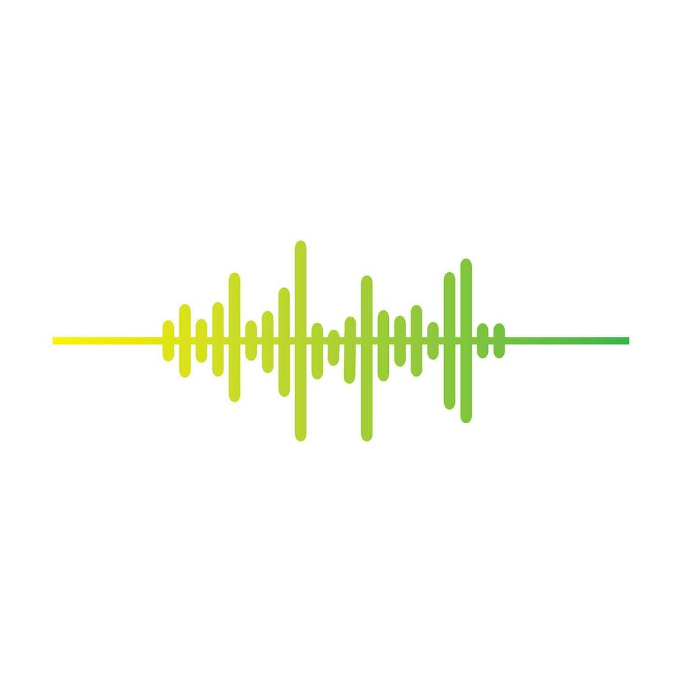 Set of Radio Wave icons. Monochrome simple sound wave on white background.Sound wave illustration. Voice sound assistant vector