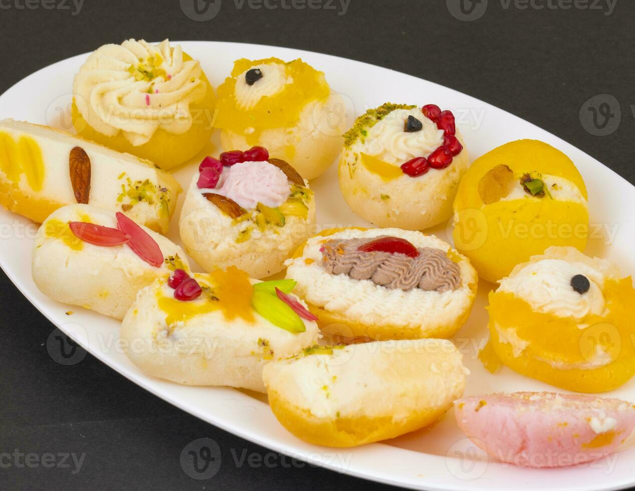 Indian Traditional Bengali Sweet Food photo