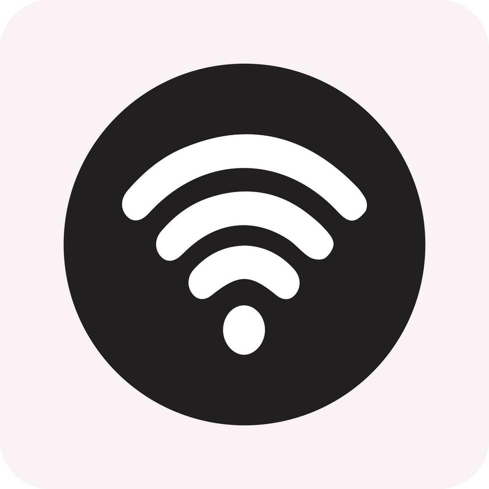 Website or internet wifi icon vector for apps