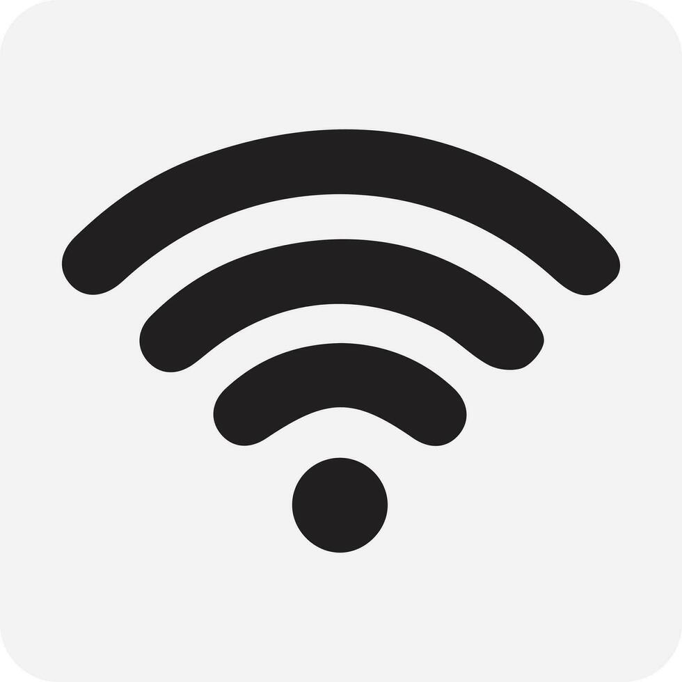 sitio web o Internet Wifi icono vector para aplicaciones