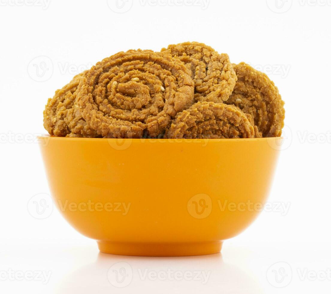 Indian Traditional Snack Chakli photo