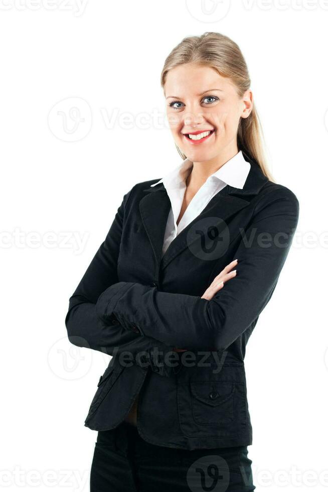 Portrait of businesswoman photo