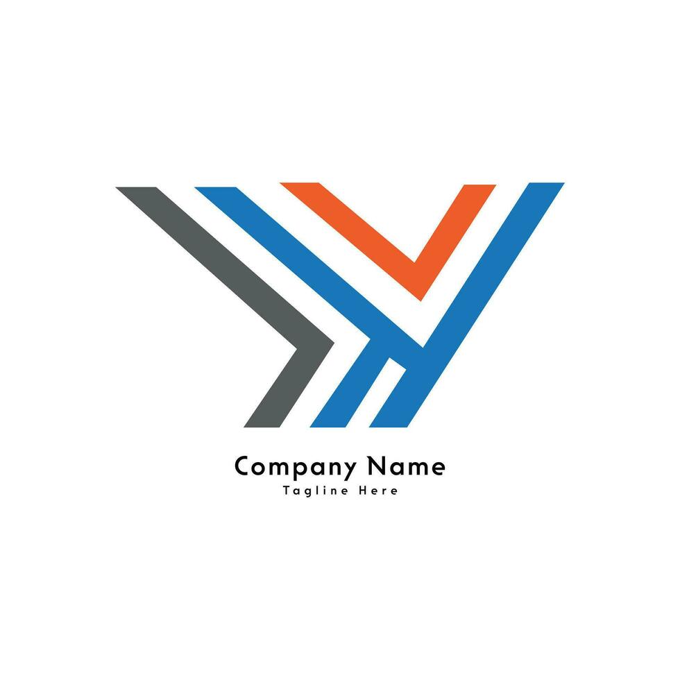 Y letter creative logo design icon vector
