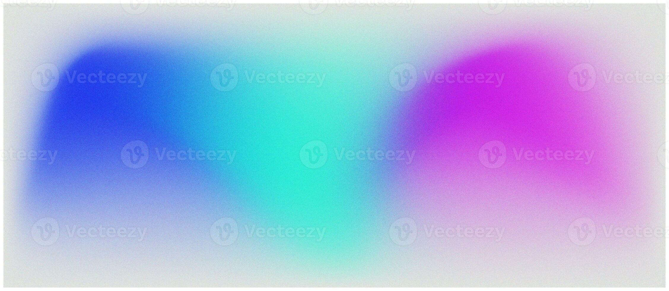 Multicolored blur abstract background. Color gradient trendy futuristic. Noise grain rough grungy texture. Design template photo