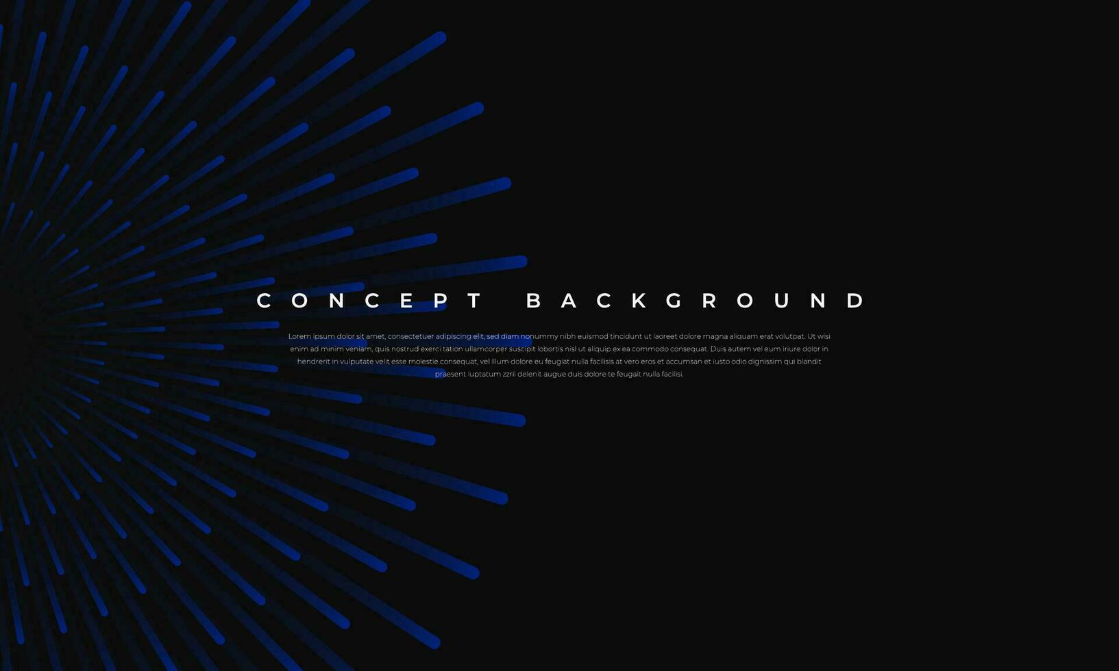 Abstract Background Dynamic Starburst Blue vector