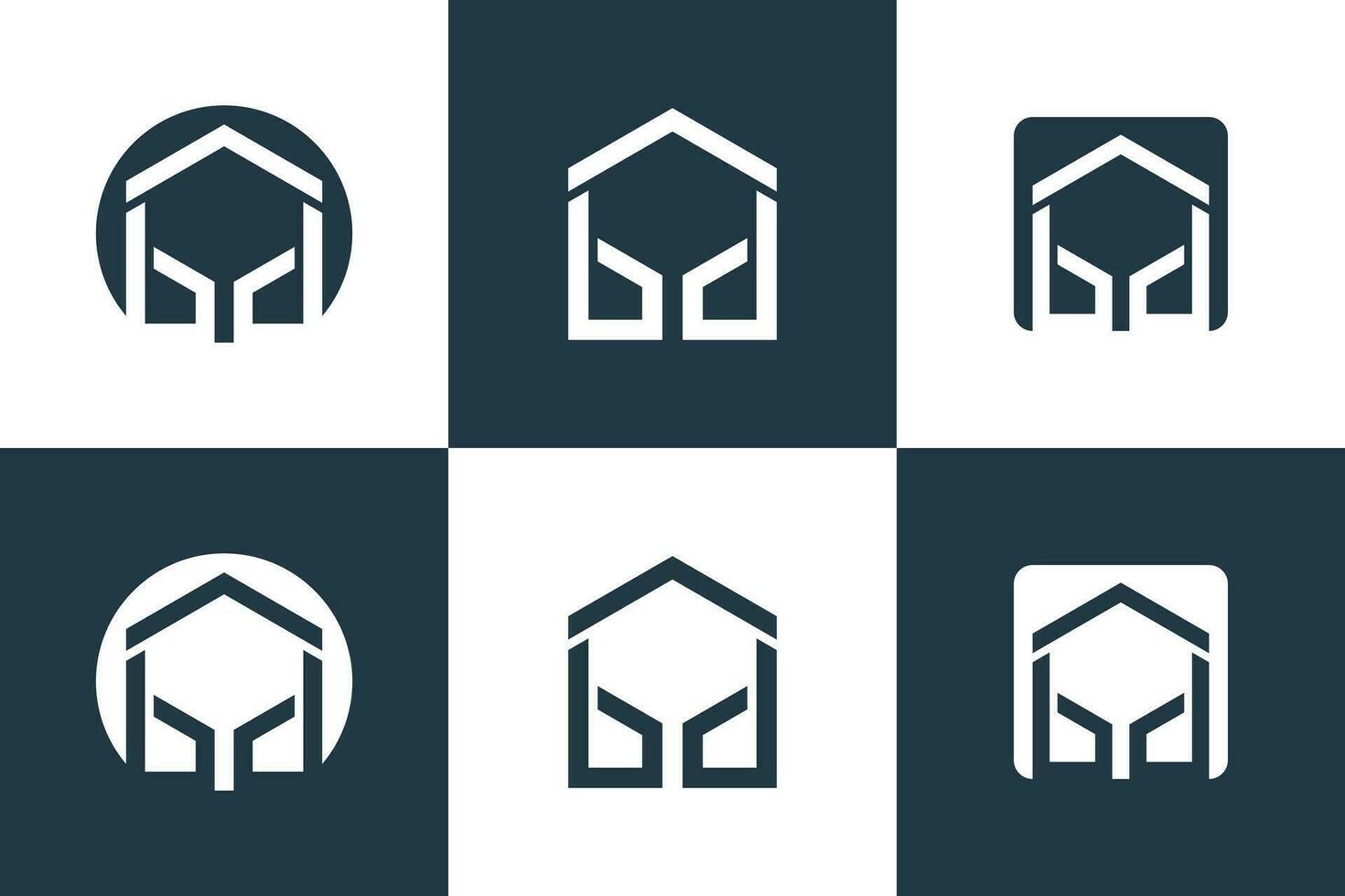 building logo design with creative concept vector