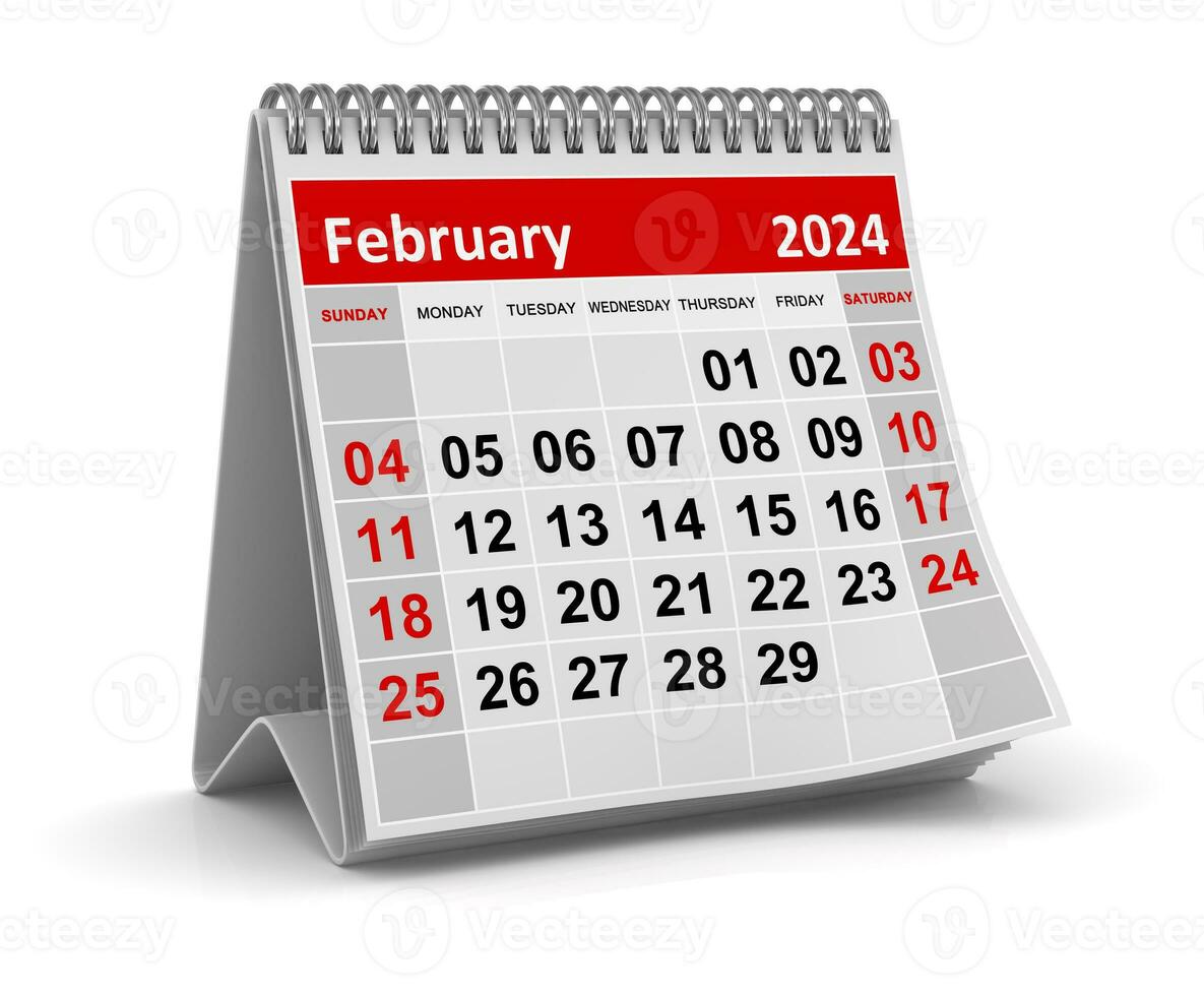 Calendar - February 2024 photo