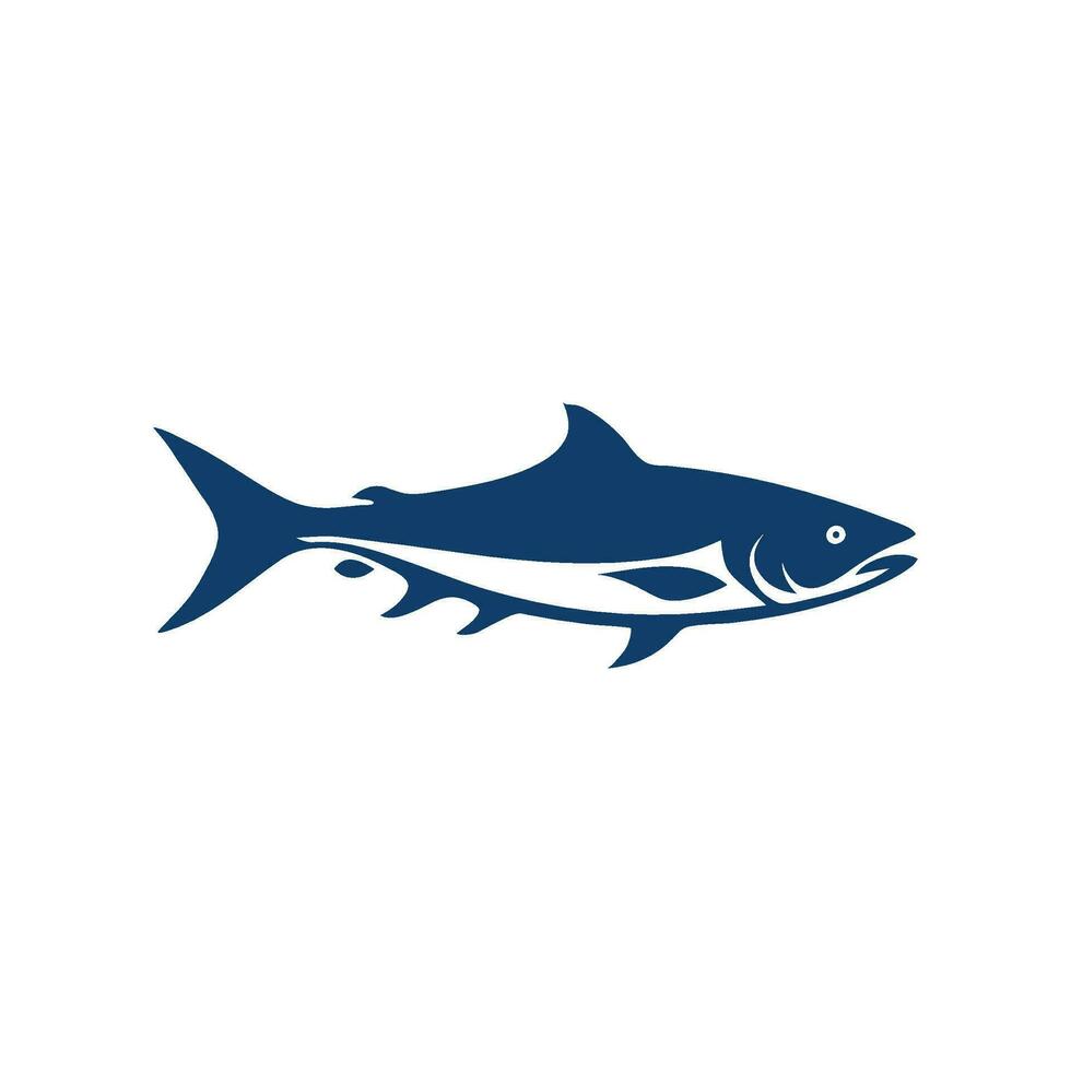 simple Fish icon vector illustration