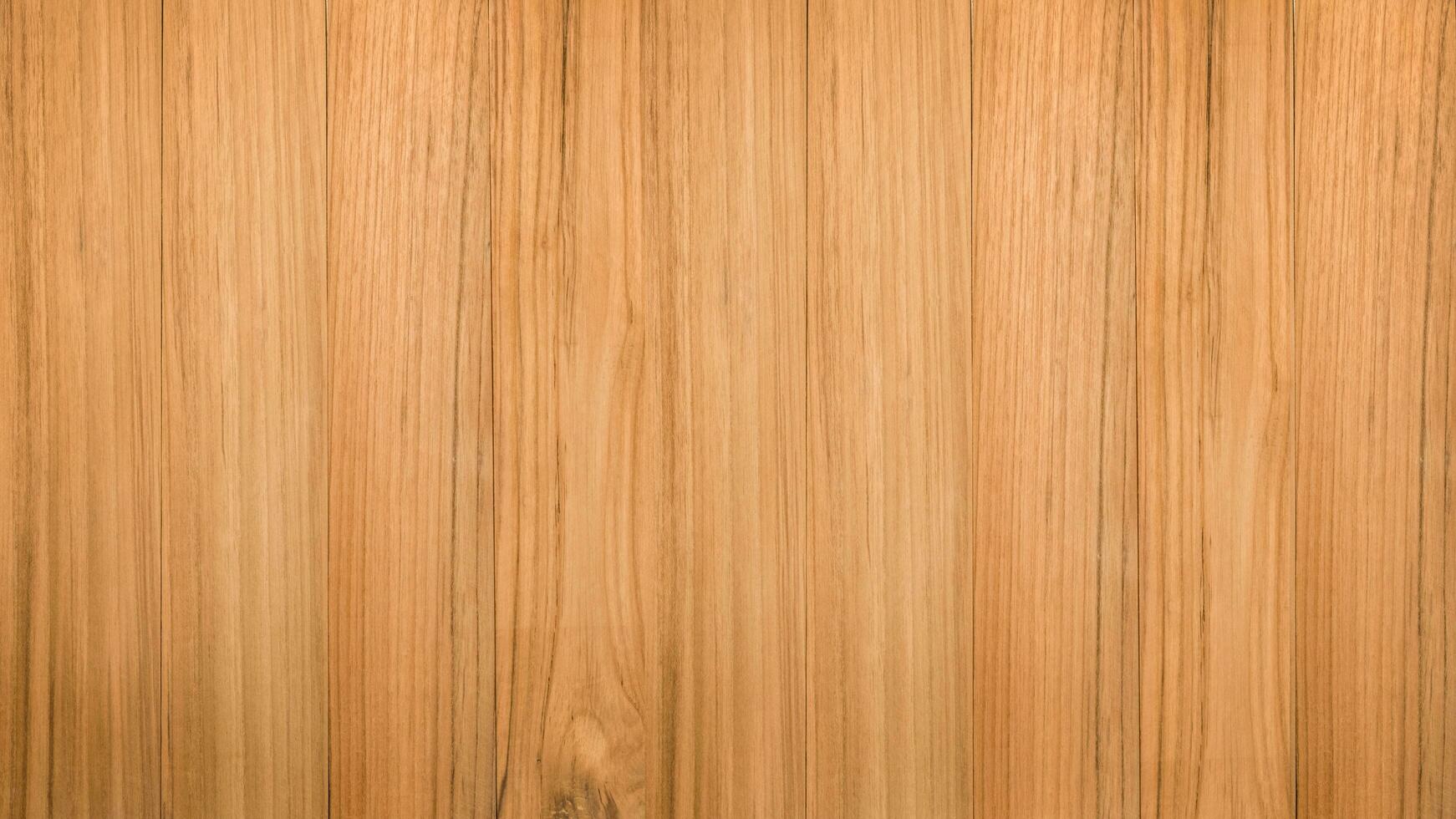 Natural Wood texture Background, Surface of teak  Wooden Desk Texture. photo