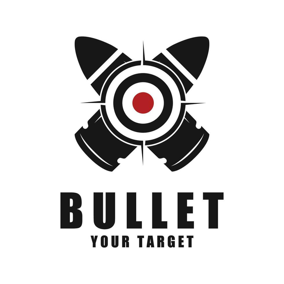 bullet logo vector icon illustration design