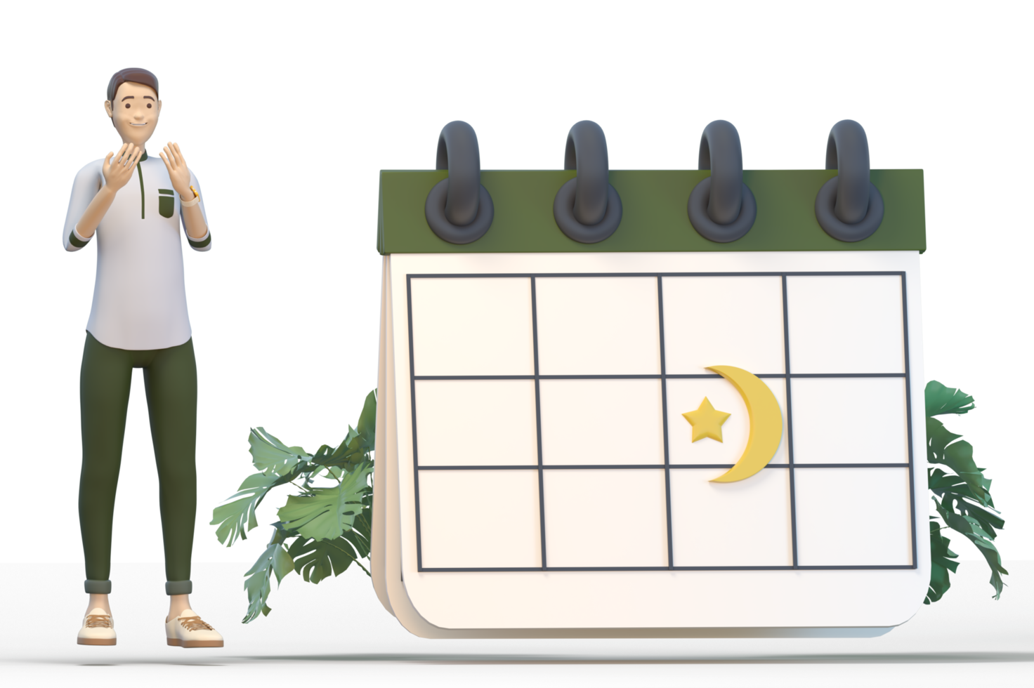 3D Character  Ramadhan png