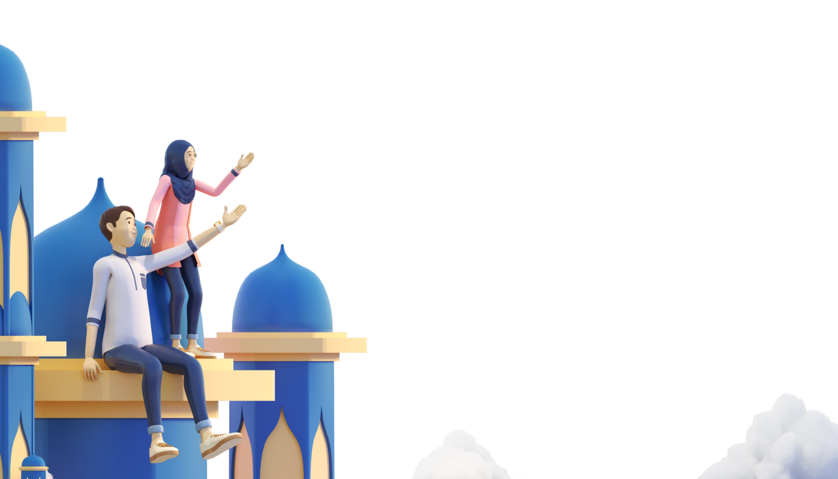 3D Character  Ramadhan png