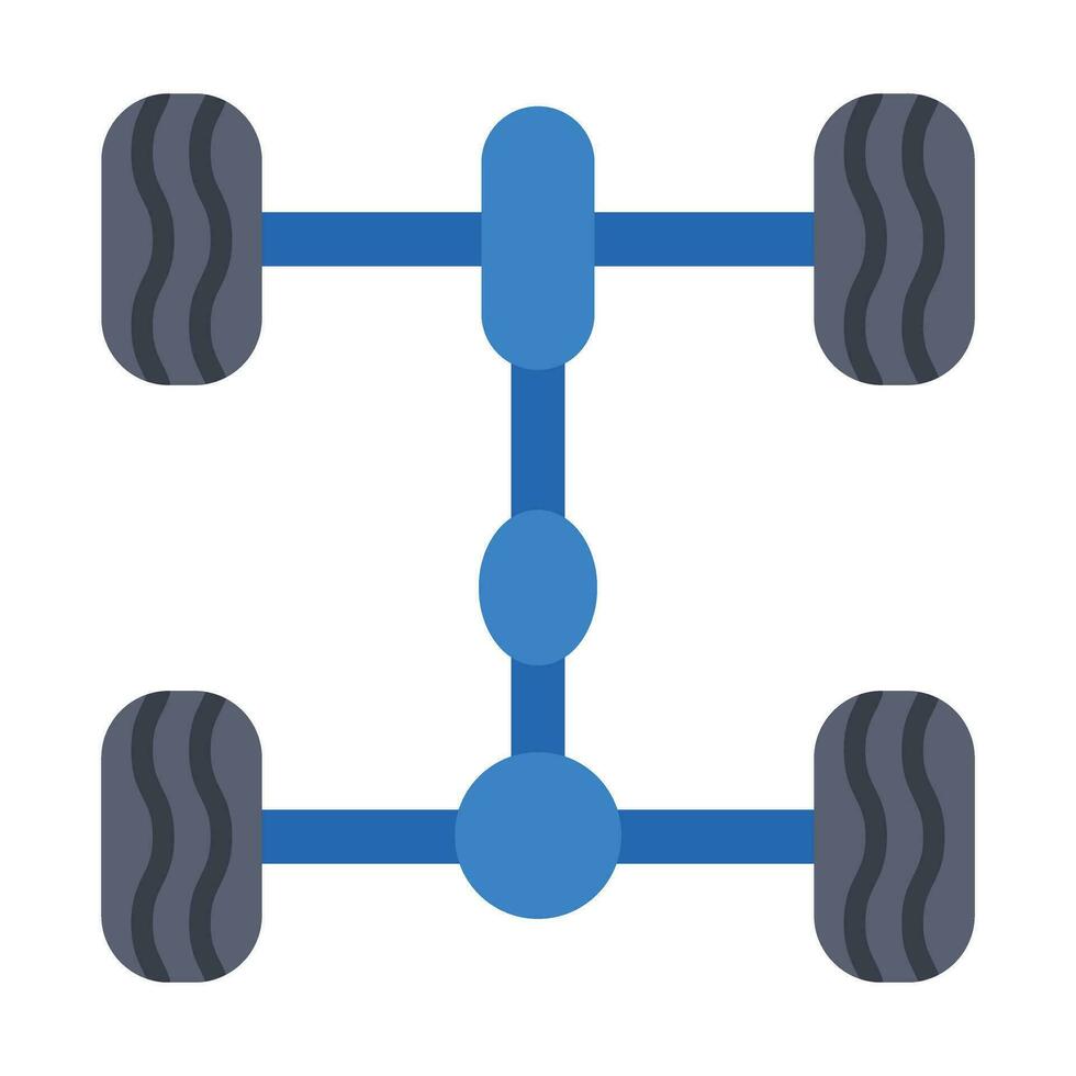 Chassis Vector Flat Icon For Personal And Commercial Use.