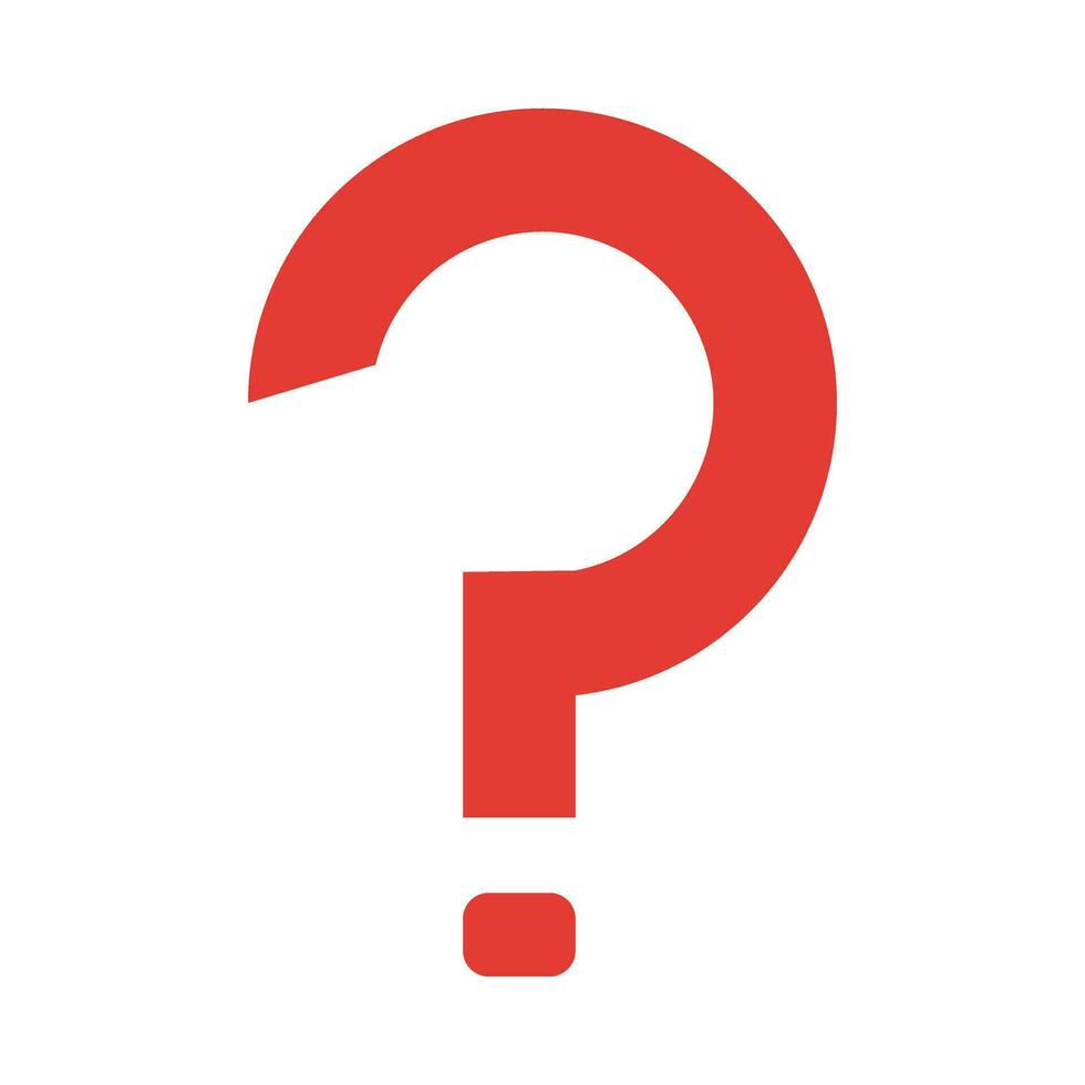 Question Vector Flat Icon For Personal And Commercial Use.