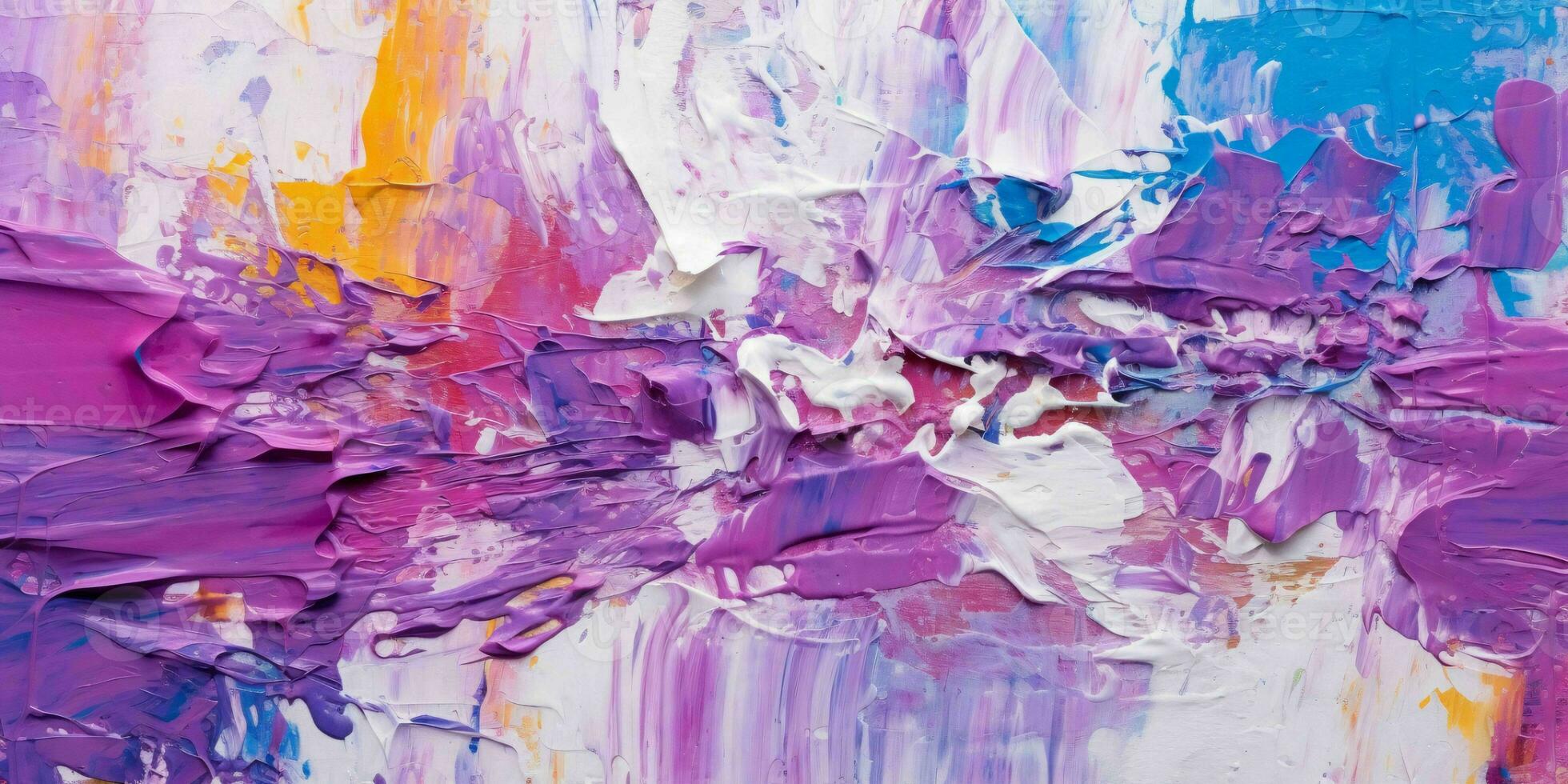 AI generated Abstract Multicolor Painting Texture Background. Colorful Stain. Generative AI photo