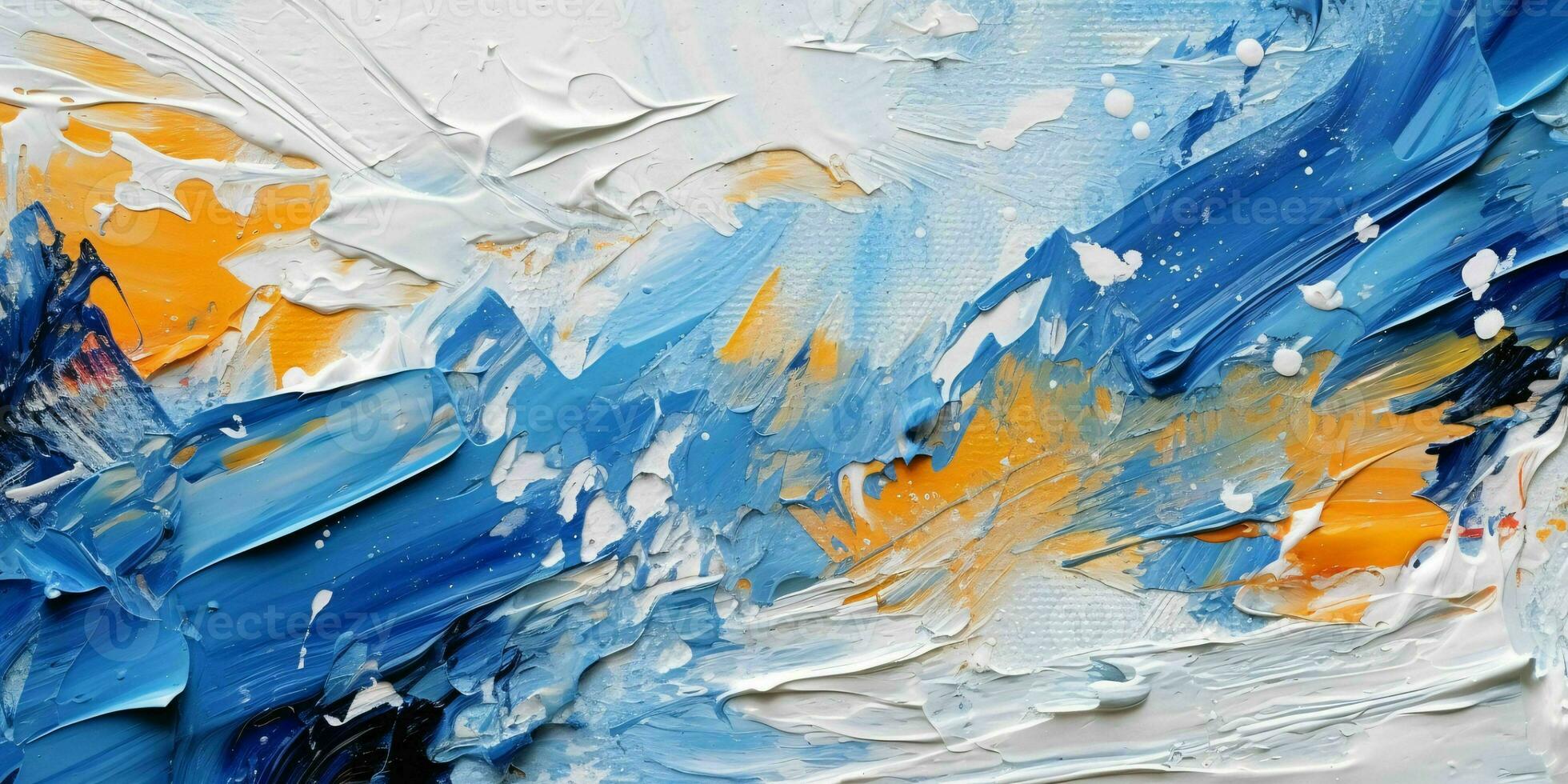 AI generated Abstract Colorful Painting Texture Background. Generative AI photo