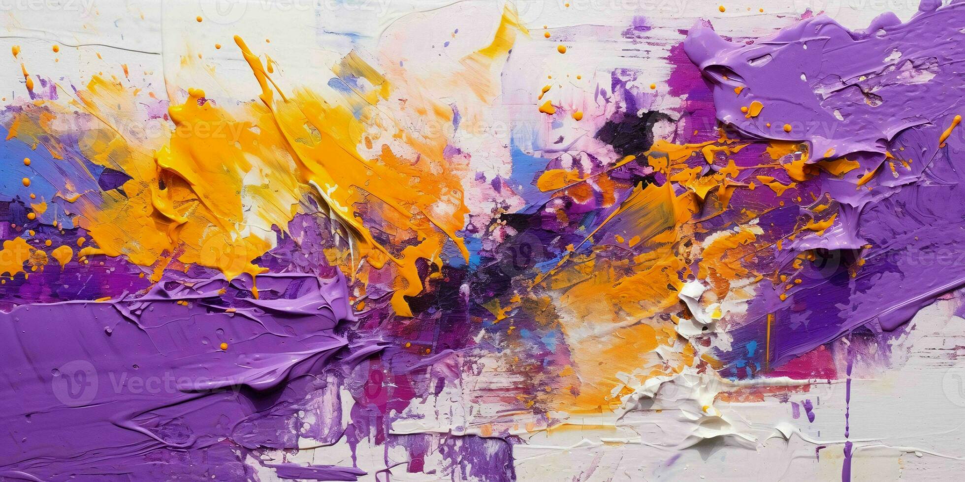 AI generated Abstract Multicolor Painting Texture Background. Colorful Stain. Generative AI photo