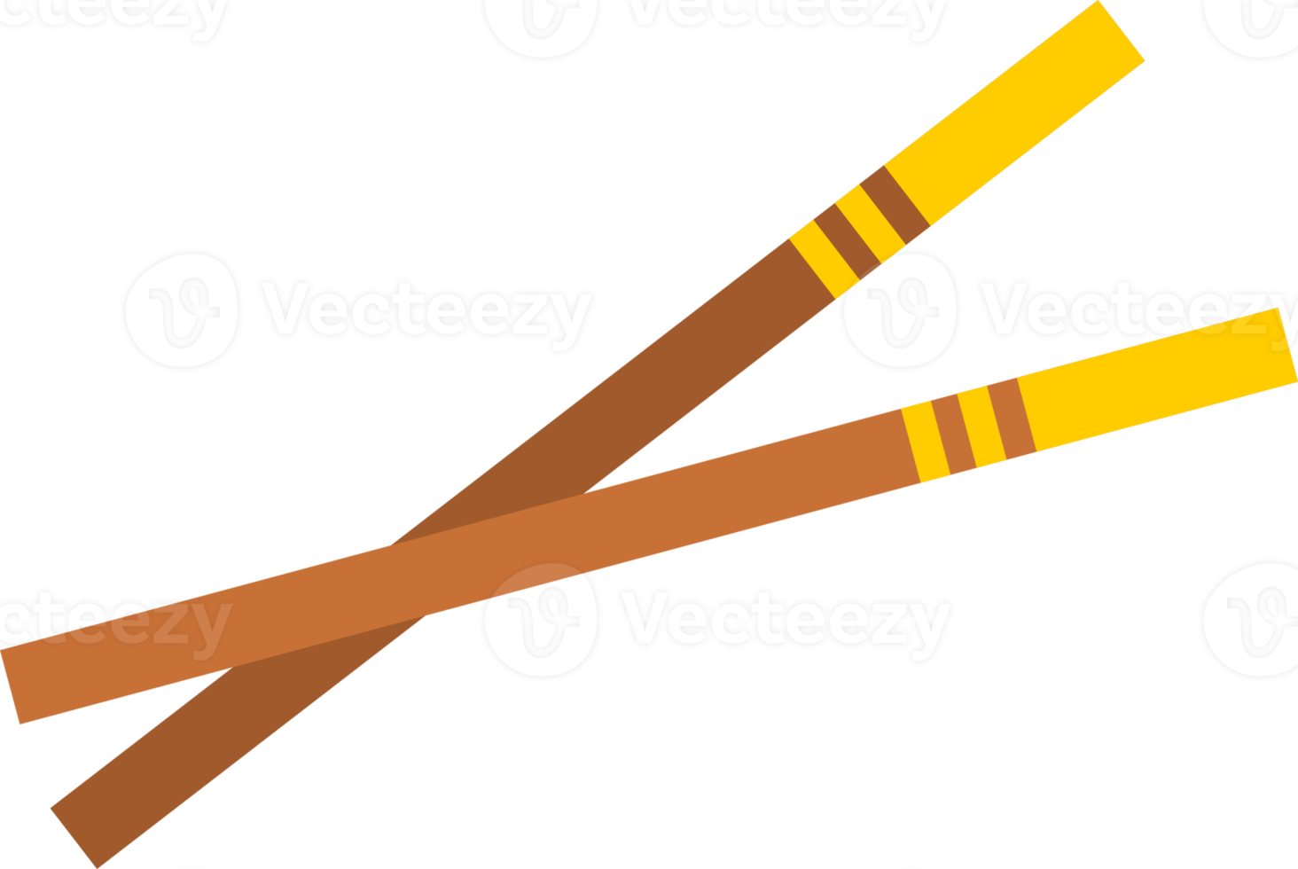 Wooden chopsticks icon png