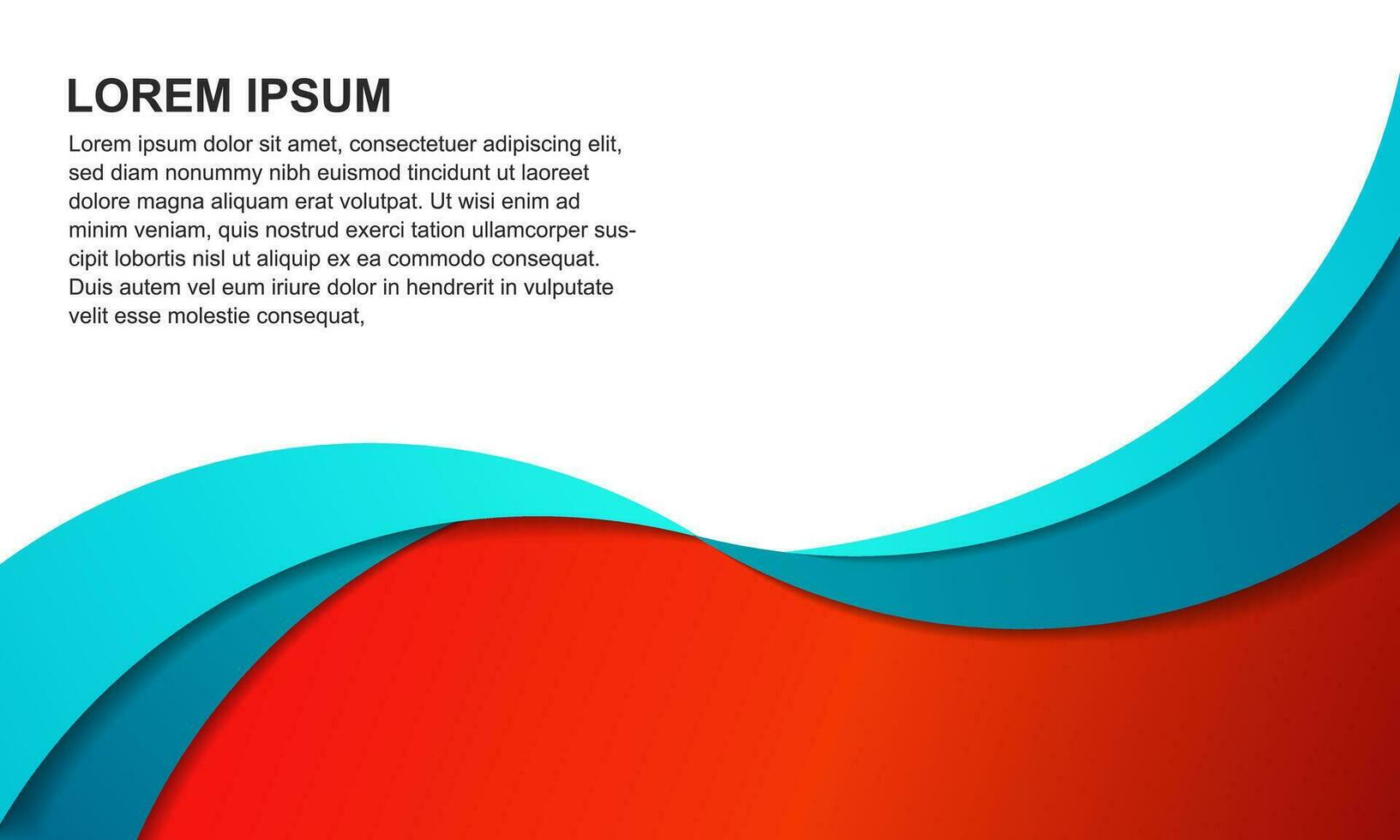 Wave shape abstract modern background suitable for business banner vector